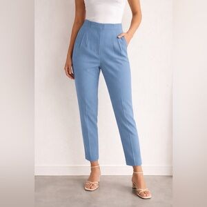 Zara Women’s High Waisted Blue Trousers